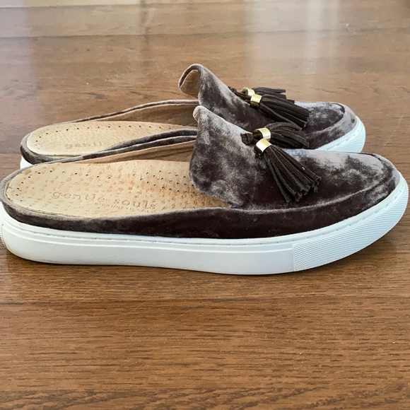 Kenneth Cole brown mule slides - Picture 3 of 7